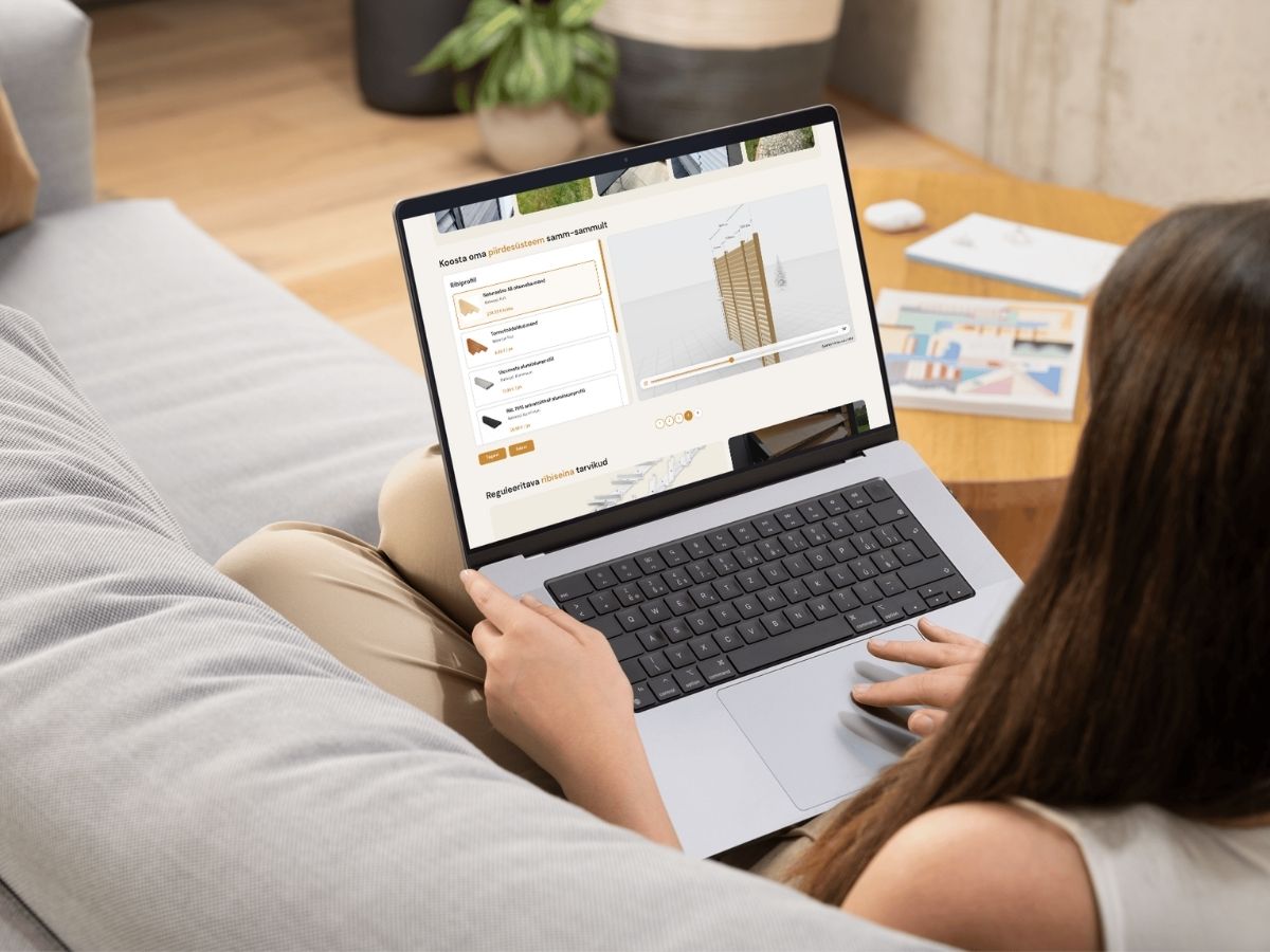 Ribiseinakonfiguraator terrassile ja rõdule